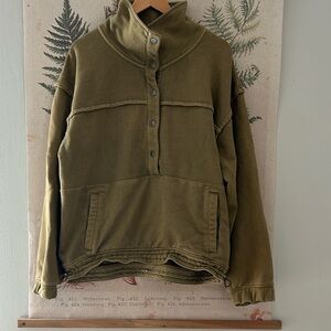 Free People Sweat it Out Pullover